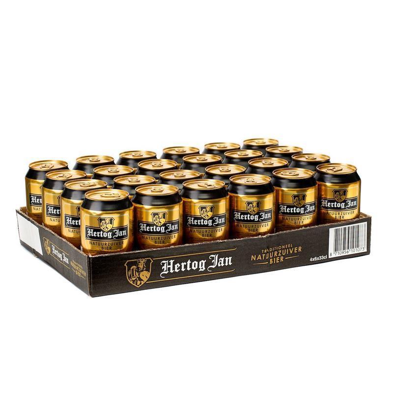 Een Bier Hertog Jan blikje 0,33l koop je bij Supply Mij